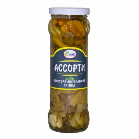 Грибы "Ассорти" 370 мл, ст/б