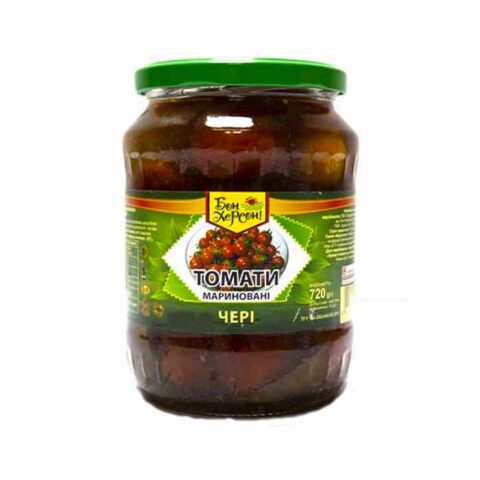Томаты черри маринованные, 0,72 л