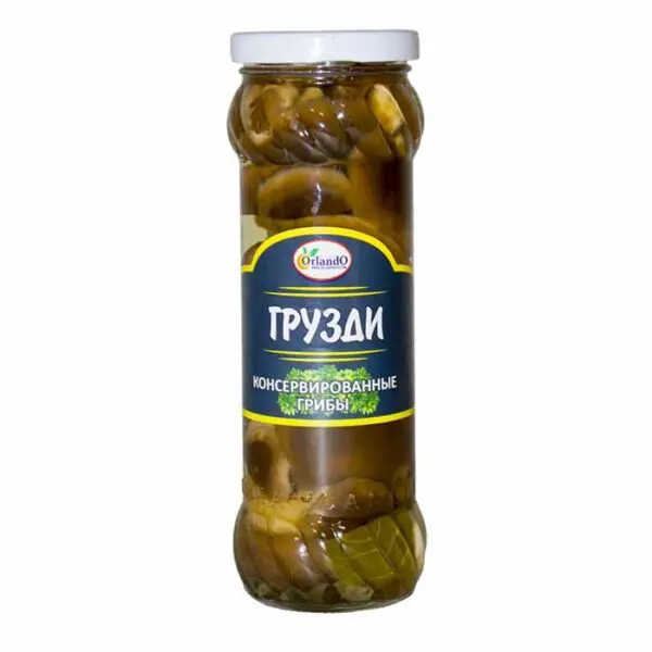 Грибы "Грузди" 370 мл, ст/б