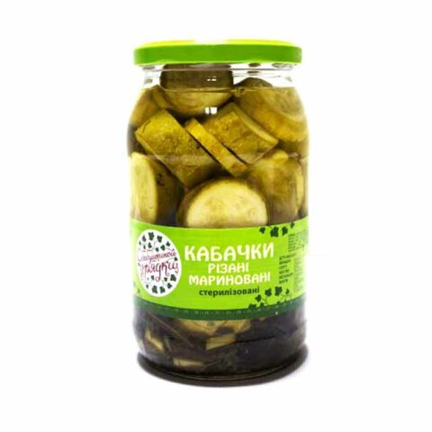 Кабачки маринованные