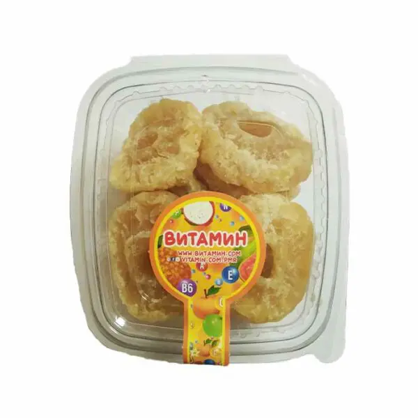 Цукаты ананас кольцо натур. 100 г