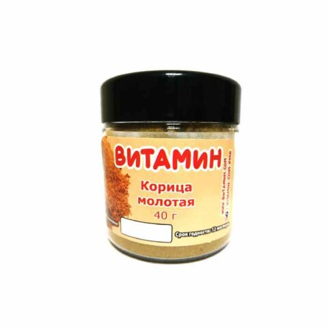 Корица молотая, 40 г, пл. банка