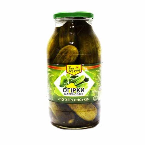 Огурцы маринованные, 1,85 л