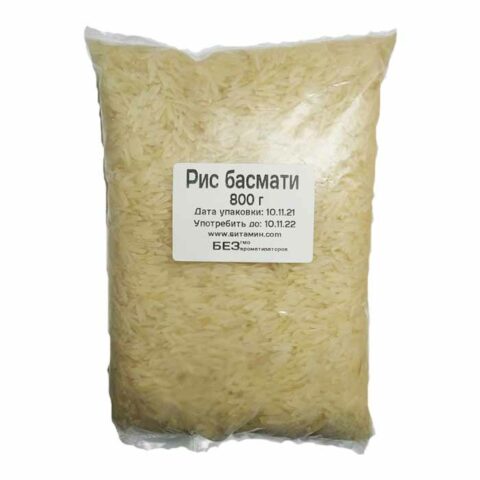 Рис Басмати, 800 г п/э пакет