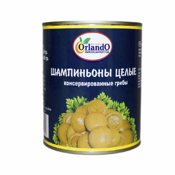 Грибы "Шампиньоны" целые 425 мл, ж/б