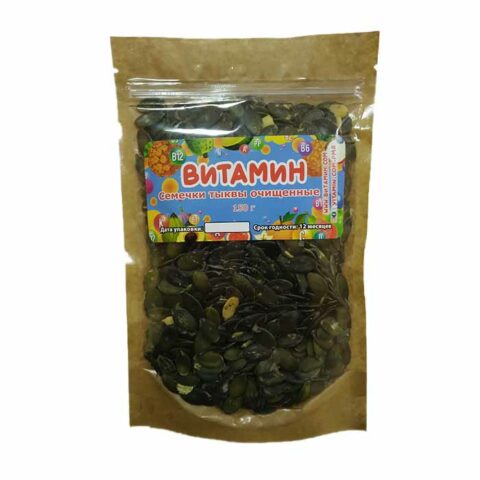 Семена тыквы, 150 г, дой-пак