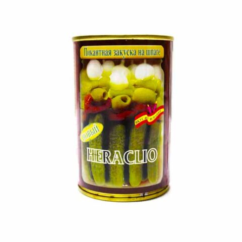 Оливки Испания "Heraclio" АССОРТИ (на шпажке), 360 г