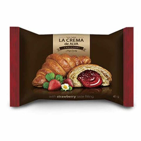 Круассан LA CREMA 8 мини, 210г, клубника