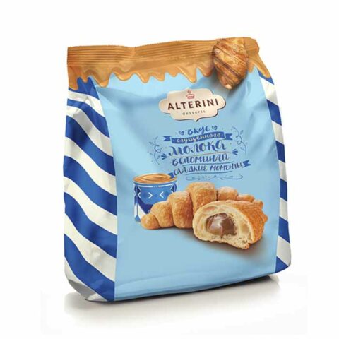 Круассаны Alterini, 200 г, вареное сгущенное молоко
