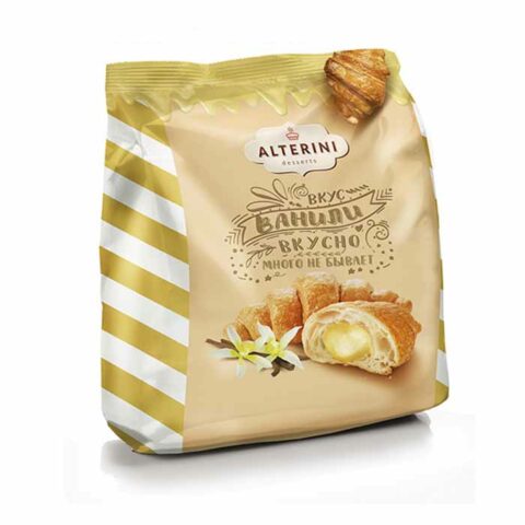 Круассаны Alterini, 200 г, ваниль