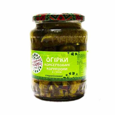 БГ, Огурцы маринованные 660 г