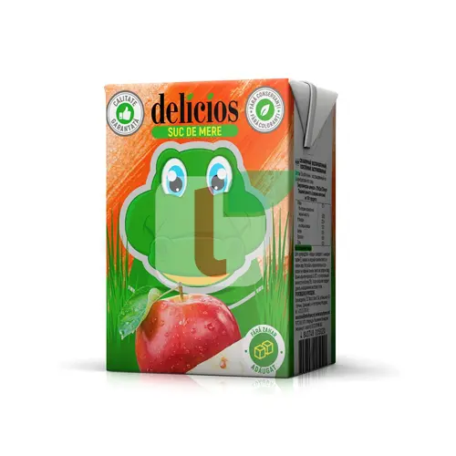 Сок "Delicios" яблоко 0,2 л.