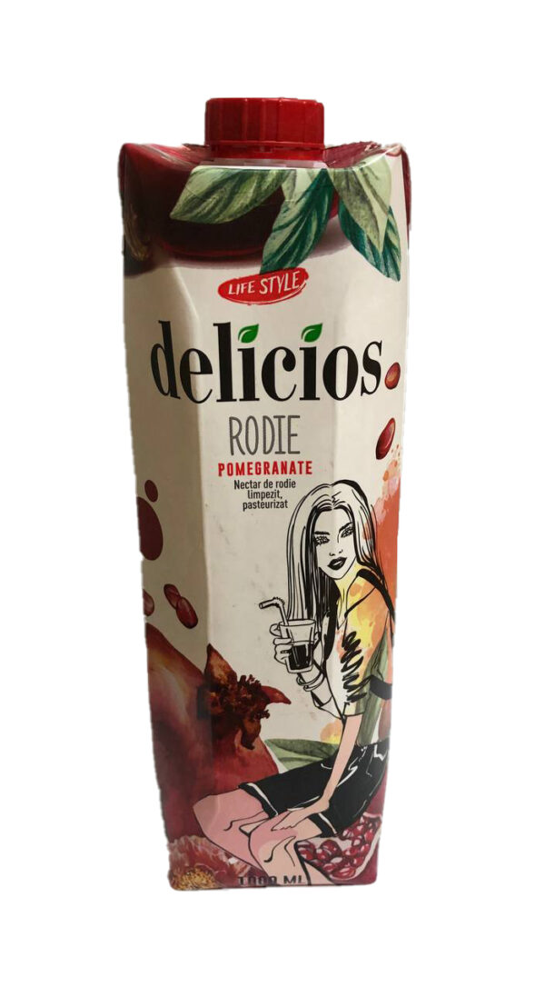 Сок "Delicios" гранат 1 л.