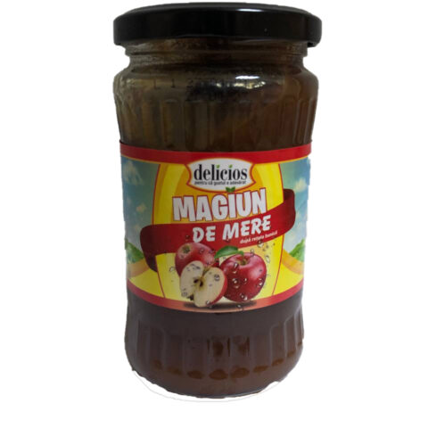 Повидло "Delicios" яблочное 370 мл.