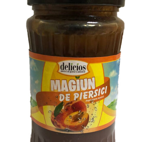 Повидло "Delicios" персиковое 370 мл.