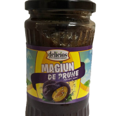 Повидло "Delicios" сливовое 370 мл.