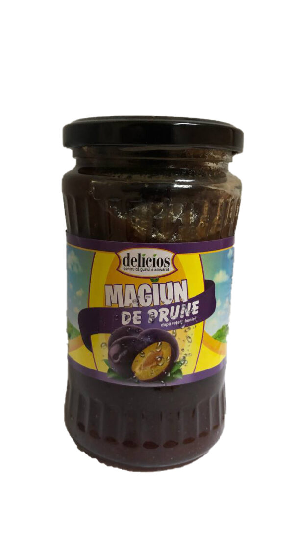 Повидло "Delicios" сливовое 370 мл.