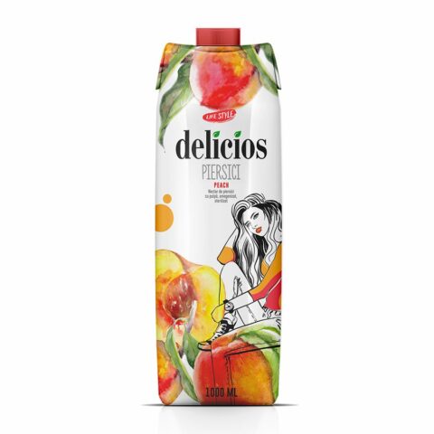 Нектар "Delicios" персик 1 л.