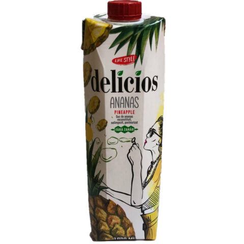 Сок "Delicios" ананас 1 л.