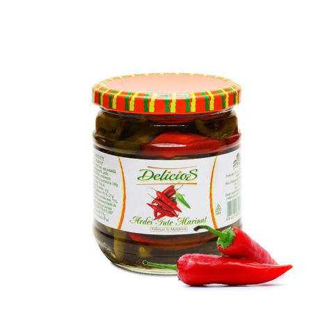 Консервы "Natur Bravo" перец горький 370 мл.