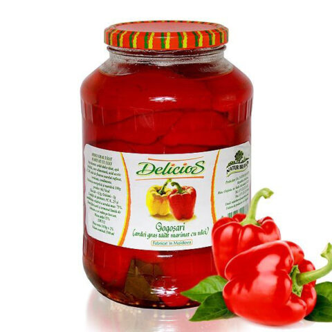 Консервы "Natur Bravo" гогошары марин. 430 мл.