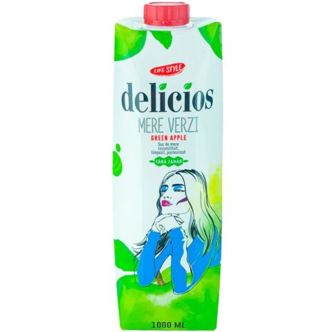 Сок "Delicios" яблоко 1 л.
