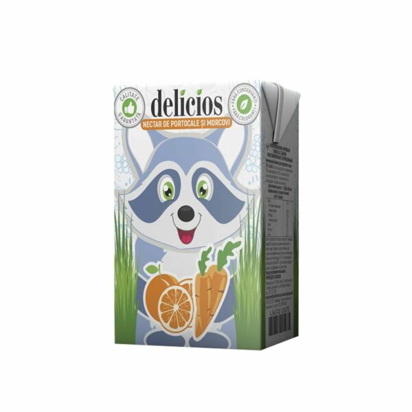 Сок "Delicios" мандарин 0,2 л