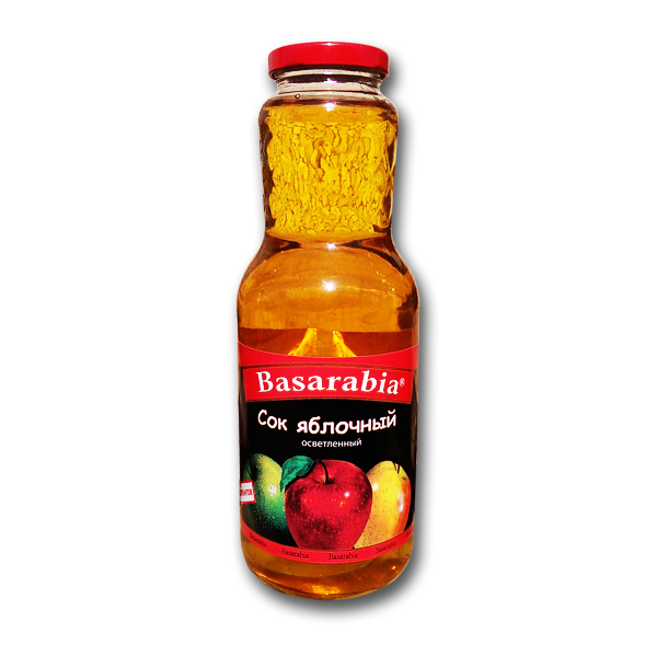 Сок "Basarabia" яблоко 1 л.