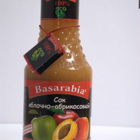 Сок "Basarabia" яблоко-абрикос 1 л.